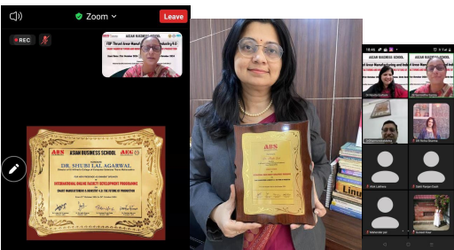 Prof.(Dr) Shubhi Lall Agarwal